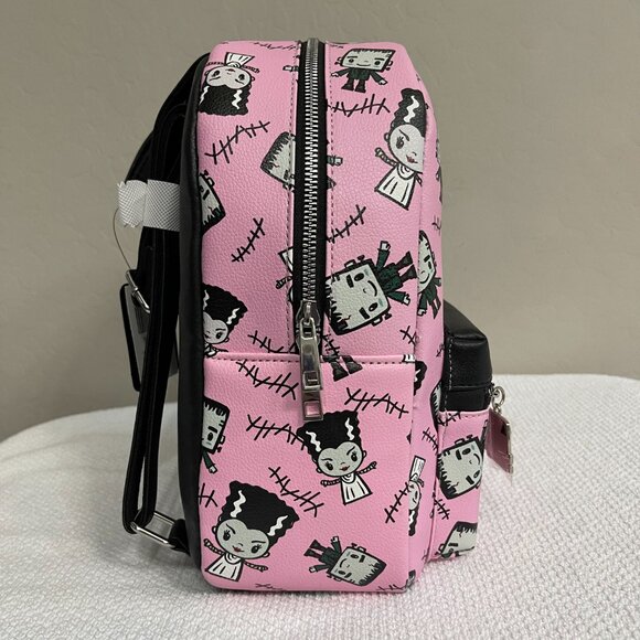 BIOWORLD ~ Universal Monsters Pink Mini Backpack from Hot Topic - NWT! main image 3